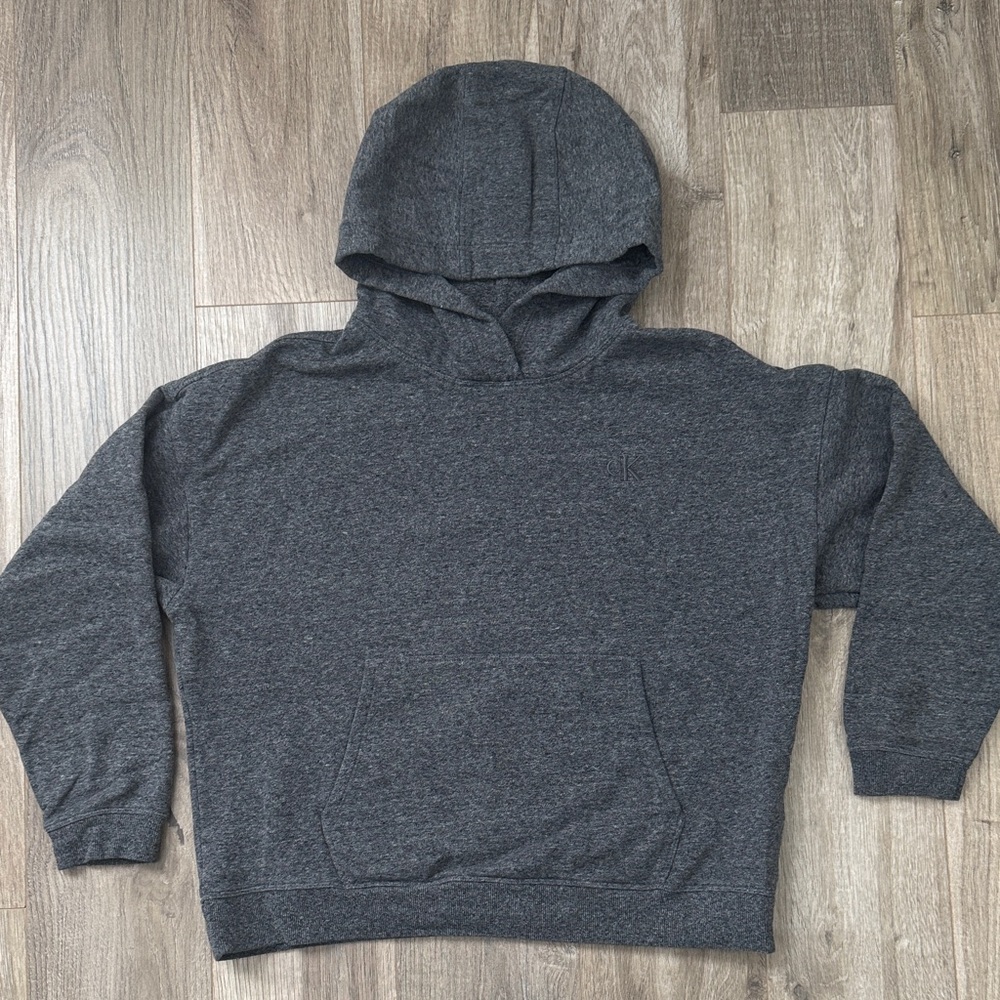 Calvin Klein Women’s Gray Oversized Hoodie Size S